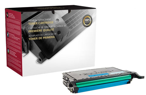 High Yield Cyan Toner Cartridge for Samsung CLT-C508L/CLT-C508S