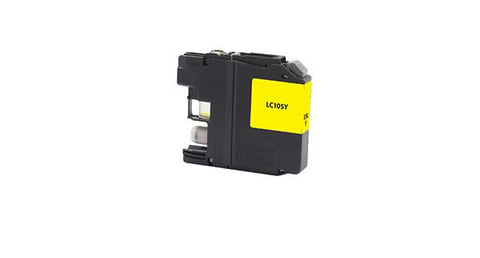 Super High Yield Yellow Ink Cartridge for Brother LC105XXL