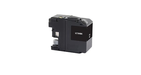 Super High Yield Black Ink Cartridge for Brother LC109