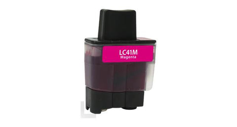 Magenta Ink Cartridge for Brother LC41