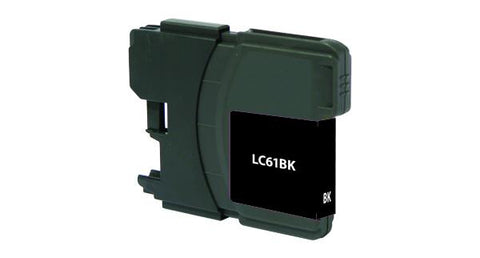 Black Ink Cartridge for Brother LC61