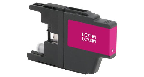 High Yield Magenta Ink Cartridge for Brother LC71/LC75