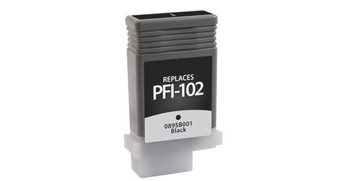 Black Ink Cartridge for Canon PFI-102