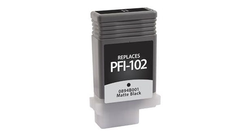 Matte Black Ink Cartridge for Canon PFI-102