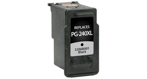 High Yield Black Ink Cartridge for Canon PG-240XL