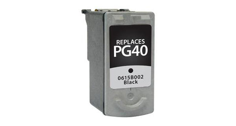 Black Ink Cartridge for Canon PG-40