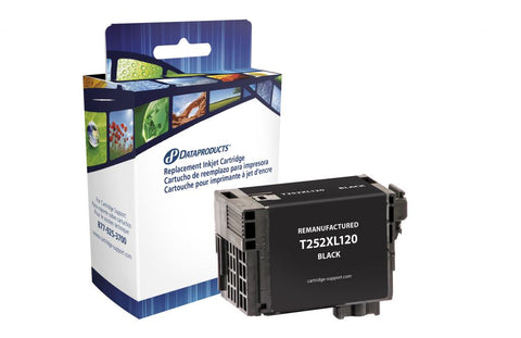 Epson Remanufactured T252XL120 Black High Yield Ink Cartridge