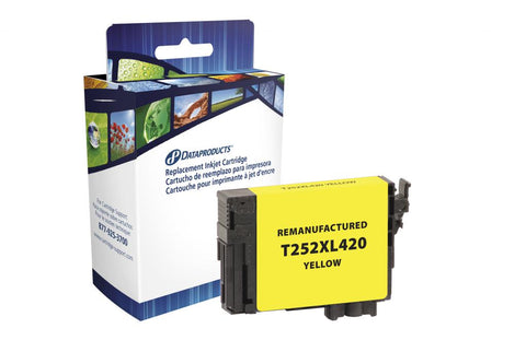 Epson Remanufactured T252XL420 Yellow High Yield Ink Cartridge