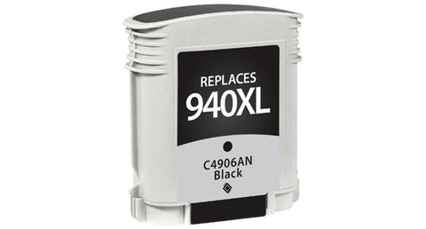 High Yield Black Ink Cartridge for HP C4906AN (HP 940XL)