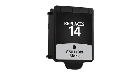 Black Ink Cartridge for HP C5011DN (HP 14)