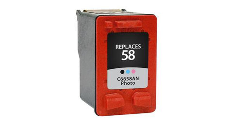 Photo Ink Cartridge for HP C6658AN (HP 58)