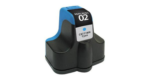 Cyan Ink Cartridge for HP C8771WN (HP 02)