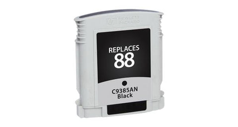 Black Ink Cartridge for HP C9385AN (HP 88)