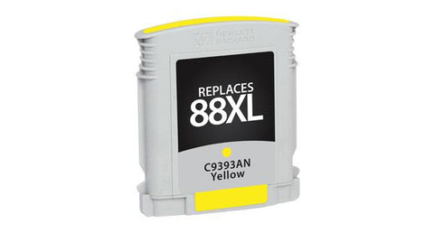 High Yield Yellow Ink Cartridge for HP C9393AN (HP 88XL)