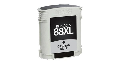 High Yield Black Ink Cartridge for HP C9396AN (HP 88XL)