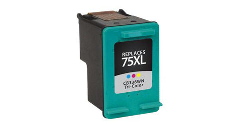 High Yield Tri-Color Ink Cartridge for HP CB338WN (HP 75XL)