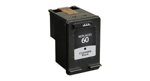 Black Ink Cartridge for HP CC640WN (HP 60)