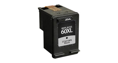 High Yield Black Ink Cartridge for HP CC641WN (HP 60XL)