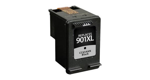 High Yield Black Ink Cartridge for HP CC654AN (HP 901XL)