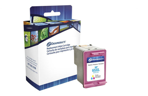 High Yield Tri-Color Ink Cartridge for HP N9K03AN (HP 65XL)