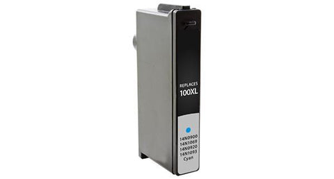 High Yield Cyan Ink Cartridge for Lexmark (#100XL)
