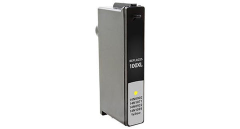 High Yield Yellow Ink Cartridge for Lexmark #100XL