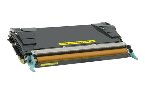 High Yield Yellow Toner Cartridge for Lexmark C520/C522/C524/C534