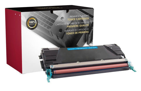 Lexmark C736/X736/X738 High Yield Cyan Toner Cartridge
