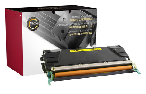 Lexmark C736/X736/X738 High Yield Yellow Toner Cartridge